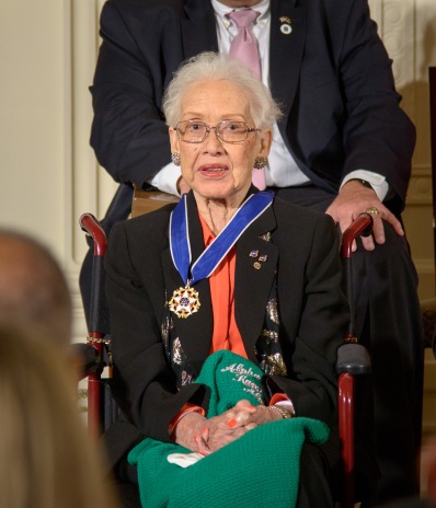 Katherine Johnson Receives Presidential Medal of Freedom